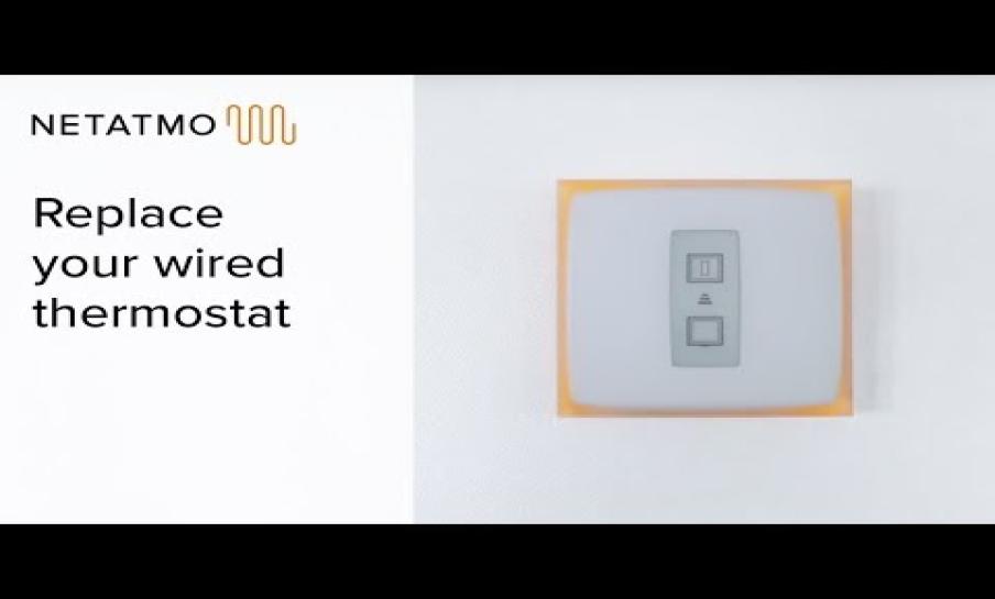 Preview image for the video "How to replace your wired thermostat yourself – installing the Netatmo Smart Thermostat".