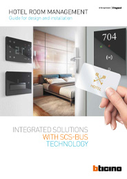 Technical guide Hotel room management SCS BUS
