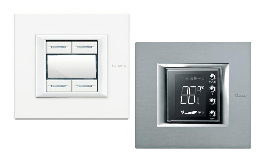  Aesthetic and functional integration with wiring devices